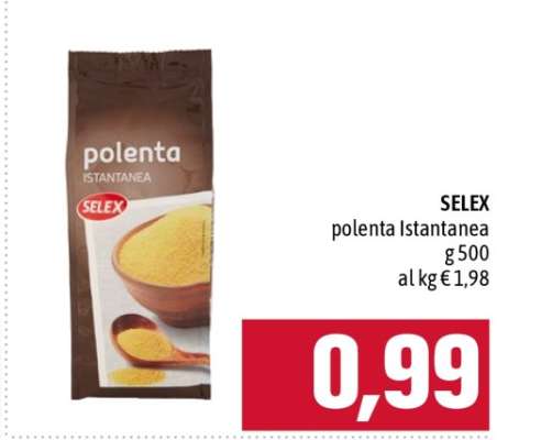 SELEX polenta Istantanea