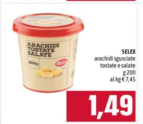 SELEX Arachidi Tostate Salate