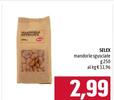 SELEX mandorle sgusciate