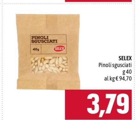 SELEX Pinoli sgusciati