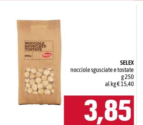 SELEX Nocciole Sgusciate e Tostate