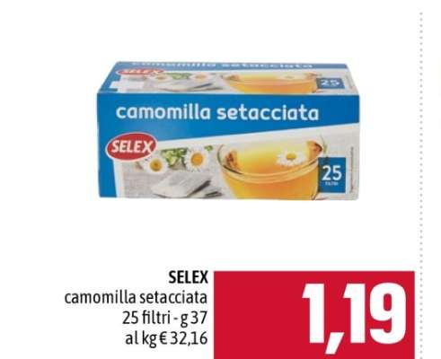 SELEX camomilla setacciata