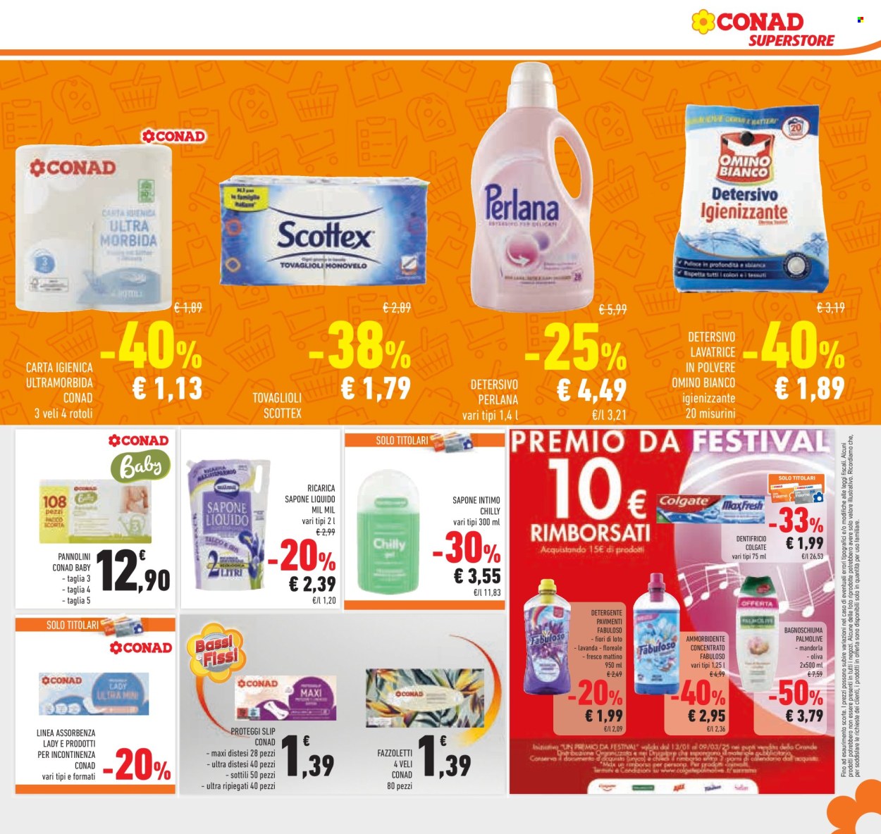 Volantino Conad Superstore - 12/2/2025 - 26/2/2025. Pagina 1