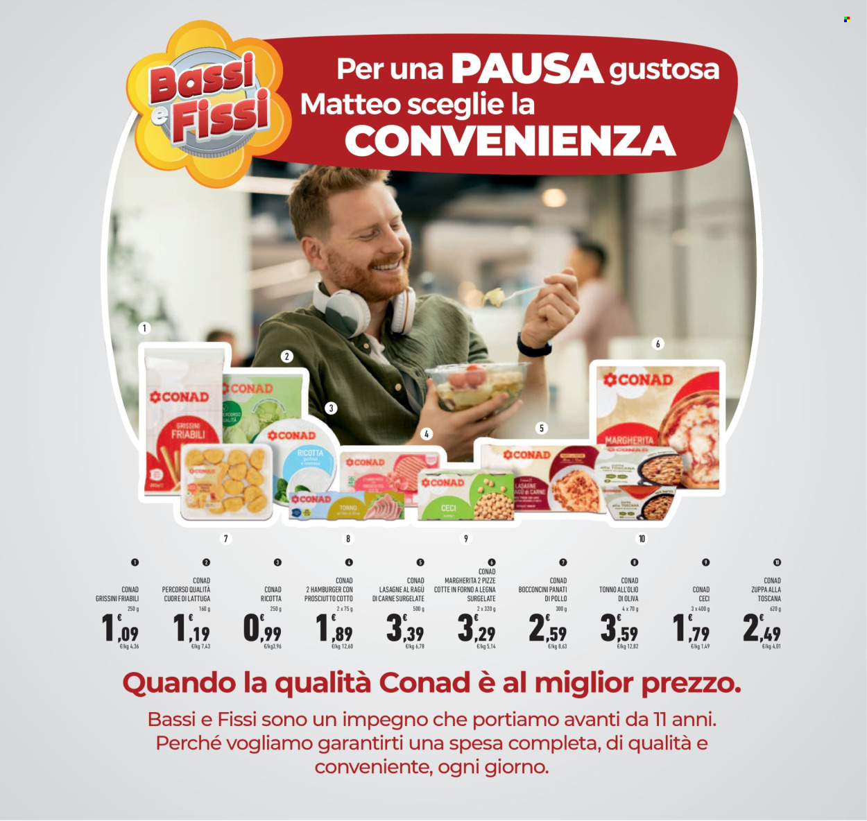 Volantino Conad Superstore - 13/2/2025 - 23/2/2025. Pagina 1