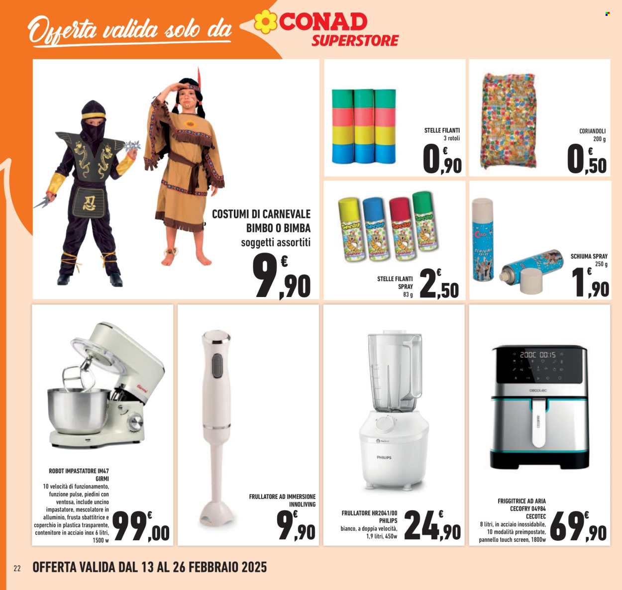 Volantino Conad Superstore - 13/2/2025 - 23/2/2025. Pagina 1