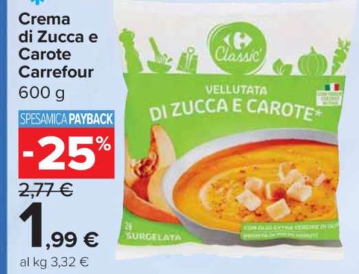 Crema di Zucca e Carote Carrefour