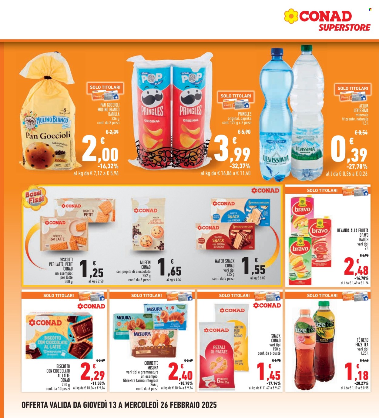 Volantino Conad Superstore - 13/2/2025 - 26/2/2025. Pagina 1