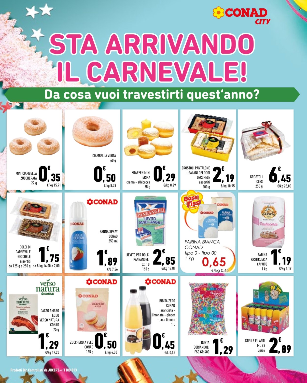 Volantino Conad - 11/2/2025 - 24/2/2025. Pagina 1