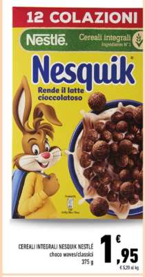 Cereali Integrali Nesquik Nestlé