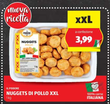 NUGGETS DI POLLO XXL