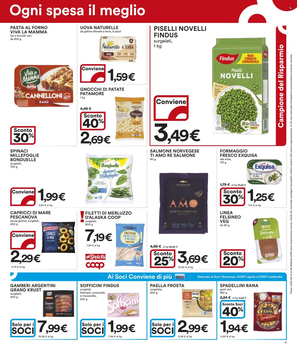 Volantino Coop - 13/2/2025 - 26/2/2025. Pagina 1