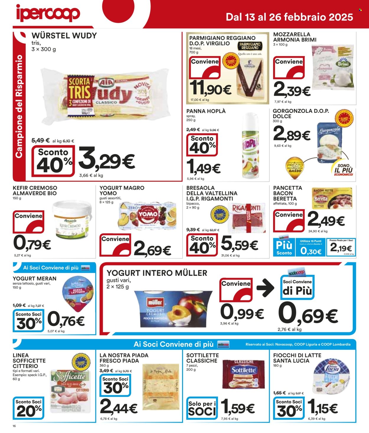 Volantino Coop - 13/2/2025 - 26/2/2025. Pagina 1