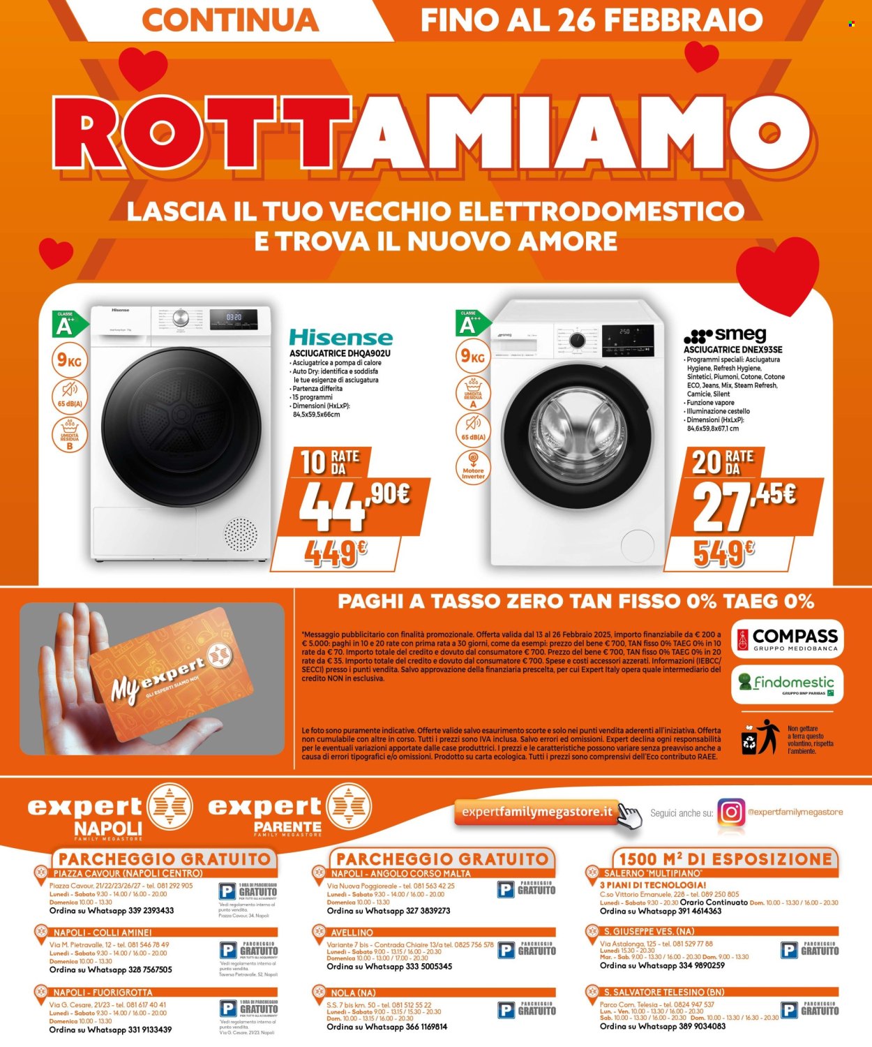 Volantino Expert - 13/2/2025 - 26/2/2025. Pagina 1