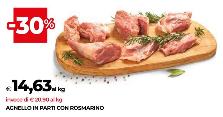 AGNELLO IN PARTI CON ROSMARINO