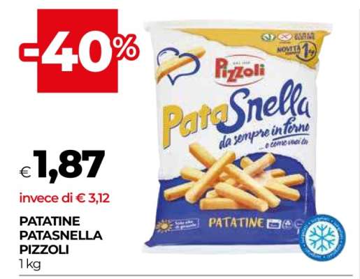 Patatine Patasnella Pizzoli