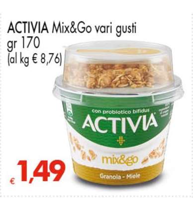 ACTIVIA Mix&Go vari gusti