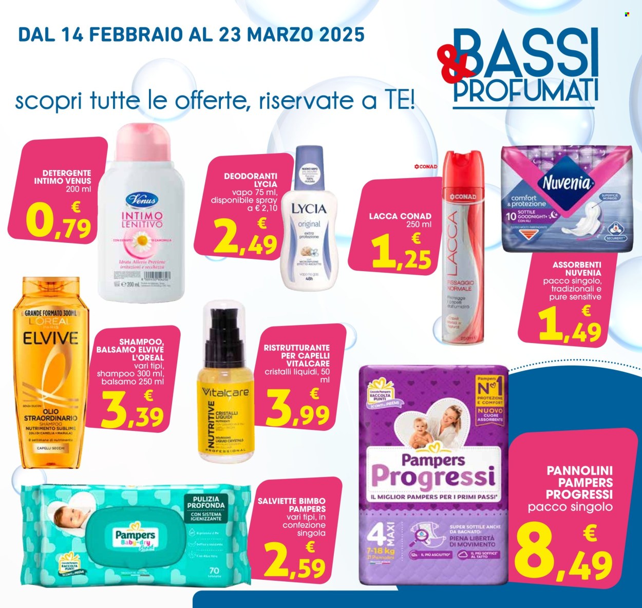 Volantino Conad - 14/2/2025 - 23/3/2025. Pagina 1