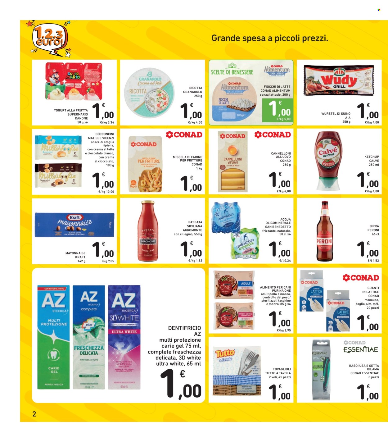 Volantino Spazio Conad - 21/2/2025 - 6/3/2025. Pagina 1