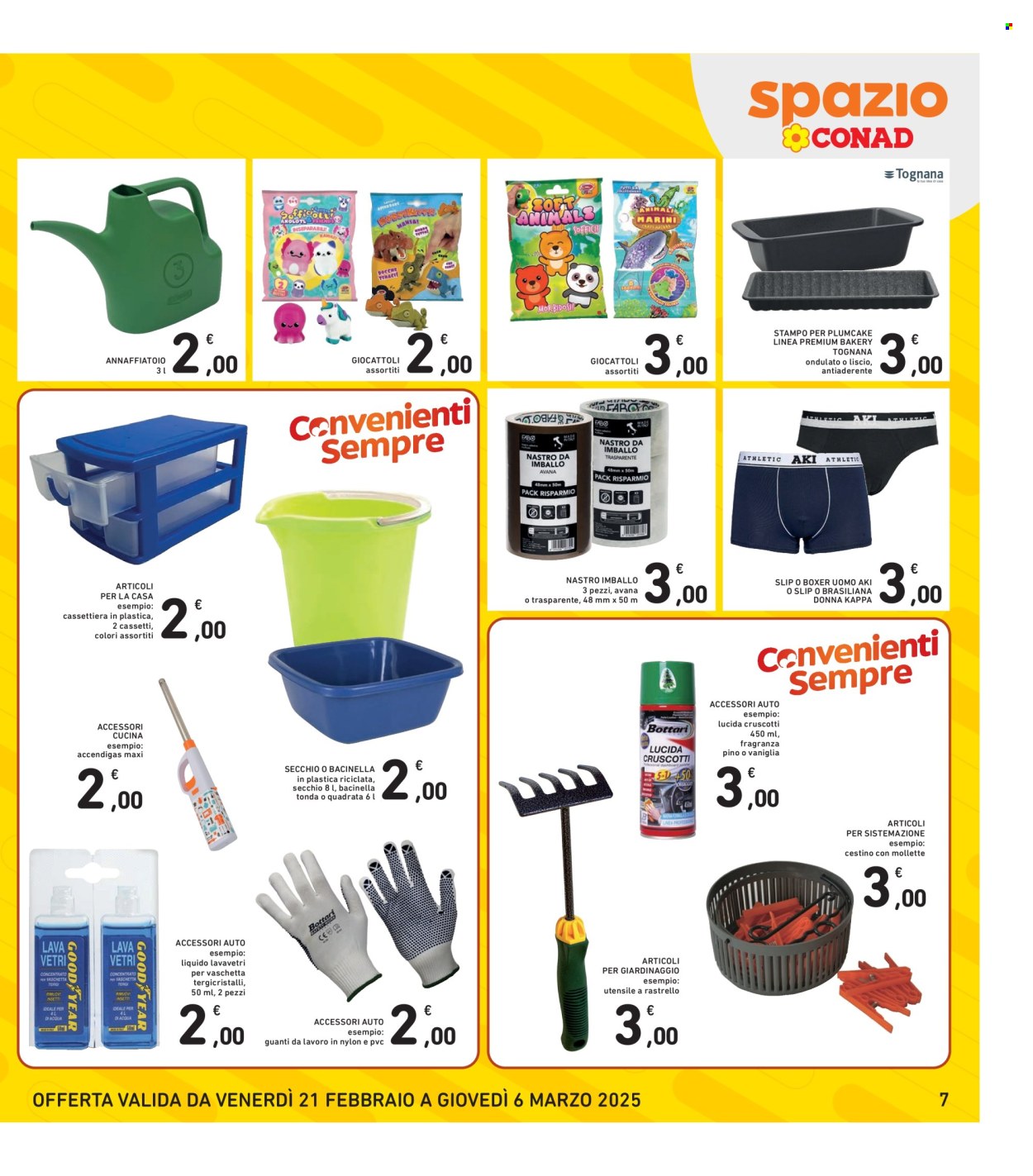 Volantino Spazio Conad - 21/2/2025 - 6/3/2025. Pagina 1