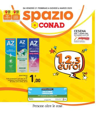 Volantino Spazio Conad - 21/2/2025 - 6/3/2025.