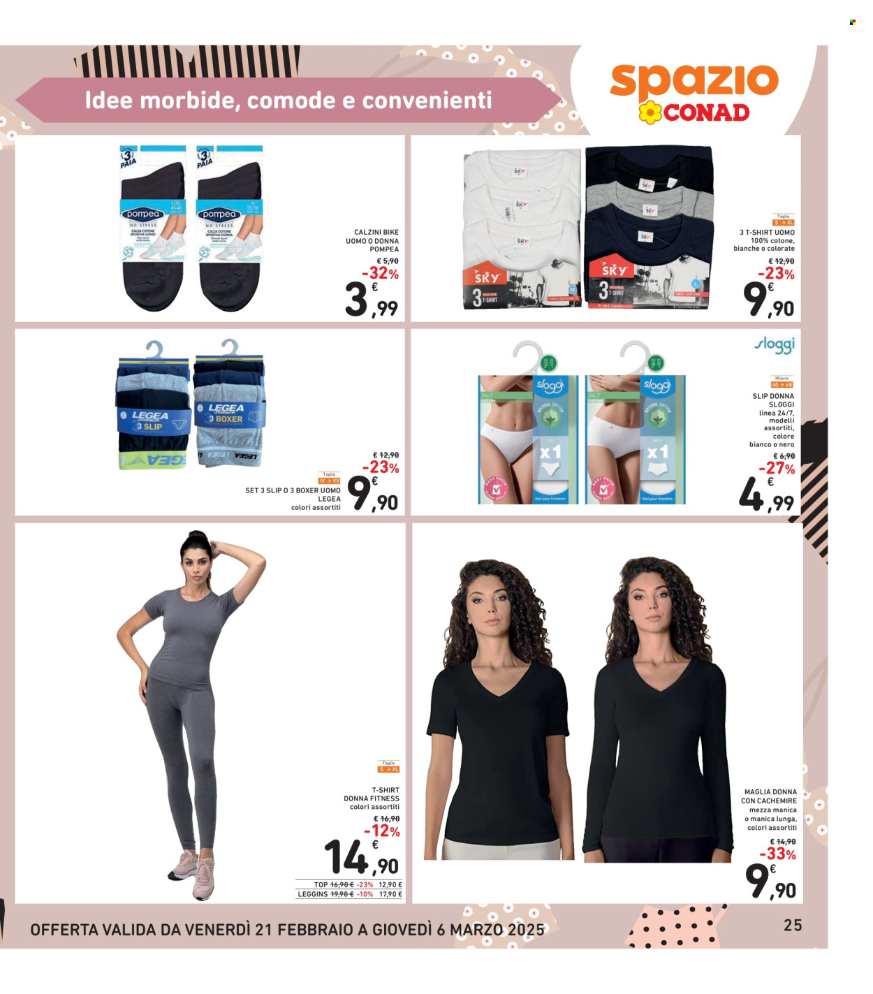 Volantino Spazio Conad - 21/2/2025 - 6/3/2025. Pagina 1