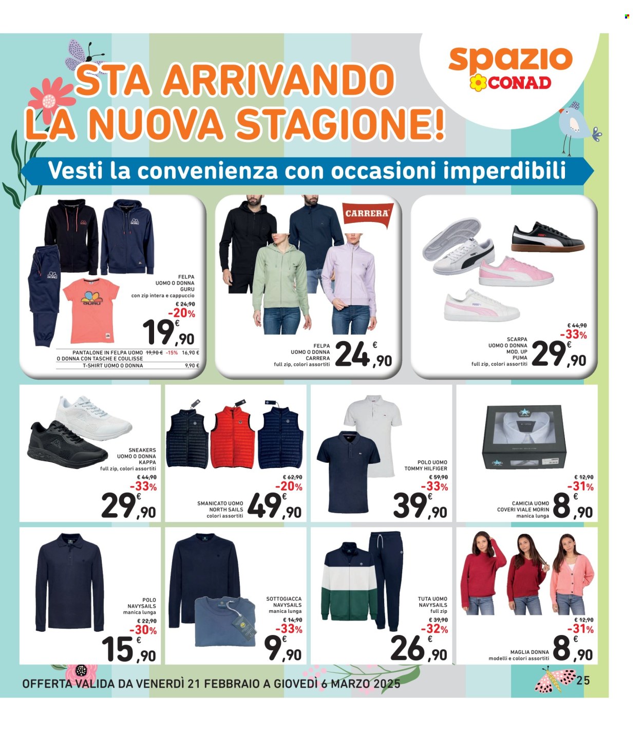 Volantino Spazio Conad - 21/2/2025 - 6/3/2025. Pagina 1