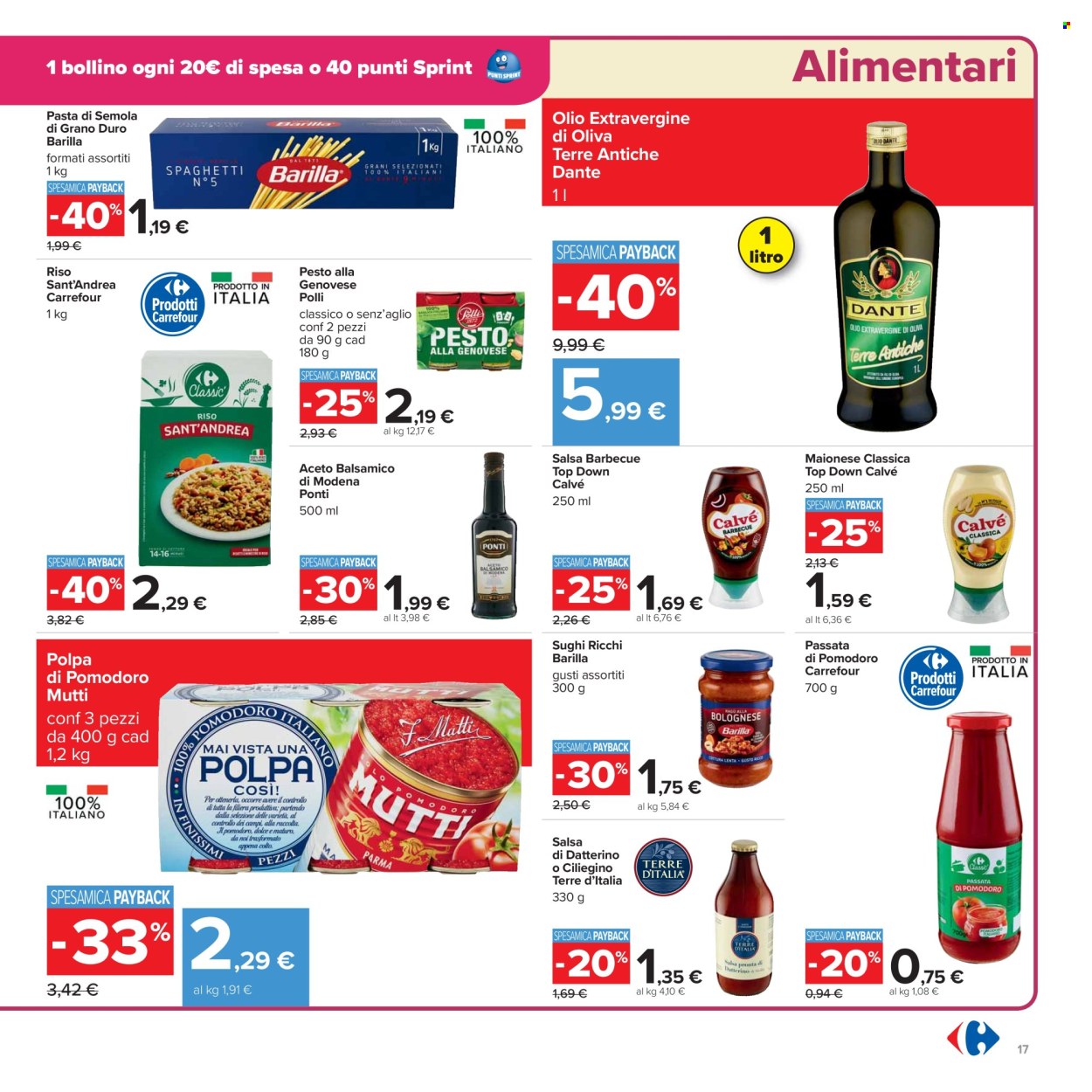 Volantino Carrefour - 17/2/2025 - 27/2/2025. Pagina 1