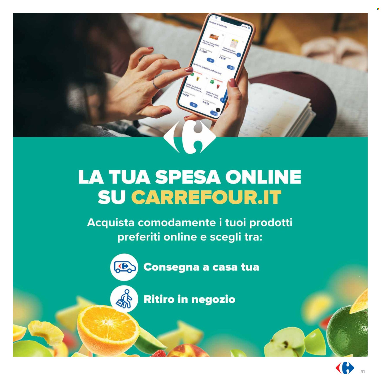 Volantino Carrefour - 17/2/2025 - 27/2/2025. Pagina 1