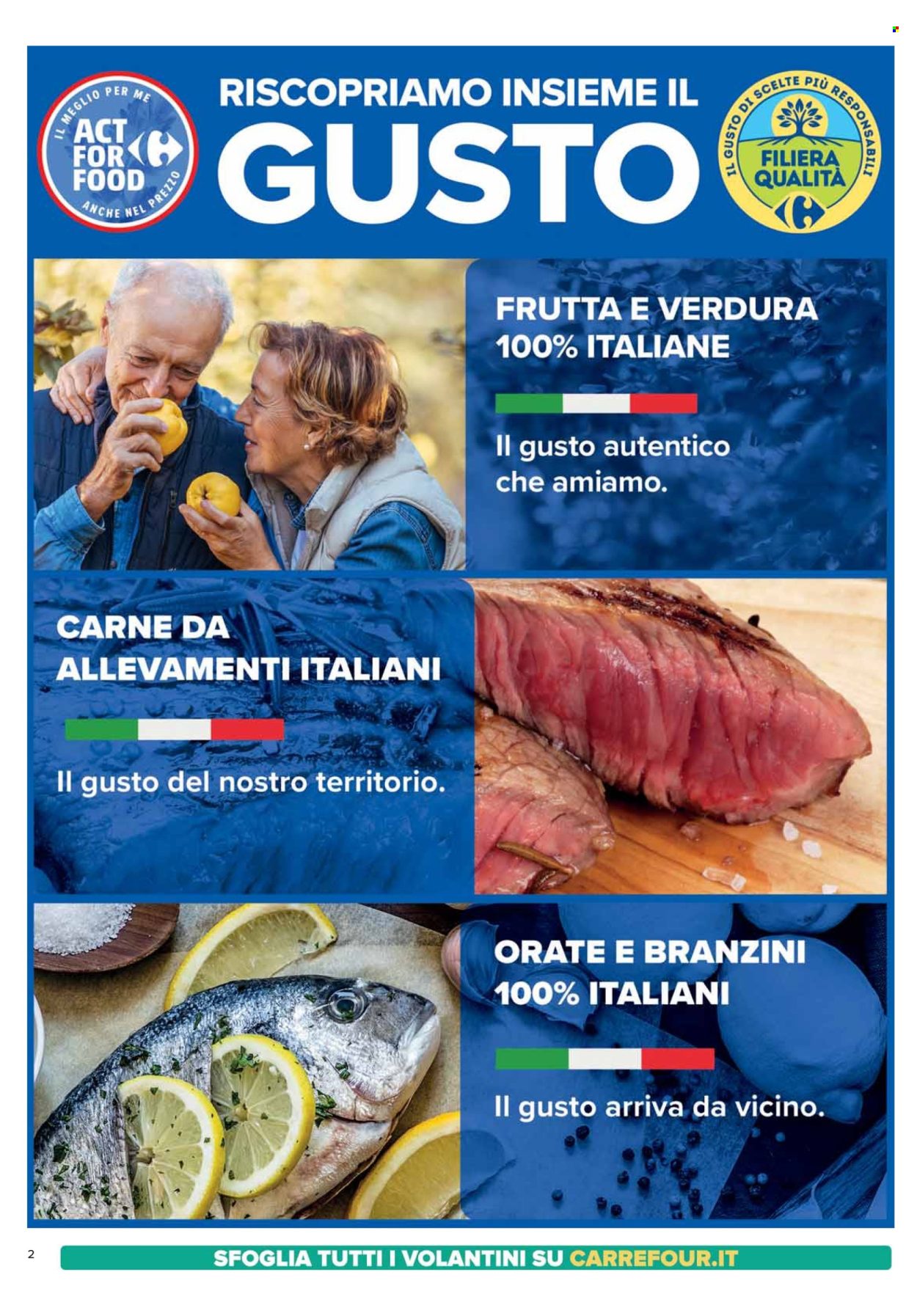 Volantino Carrefour - 17/2/2025 - 27/2/2025. Pagina 1