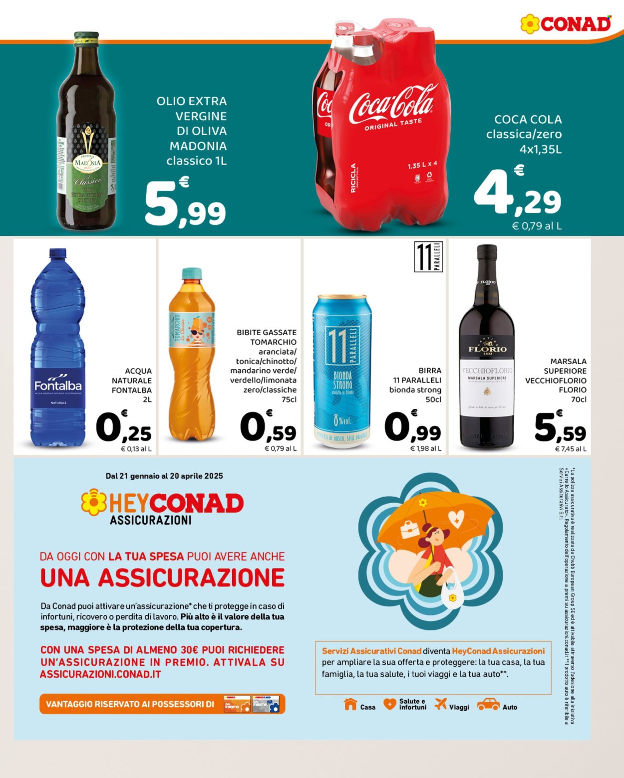 Volantino Conad - 19/2/2025 - 25/2/2025. Pagina 1