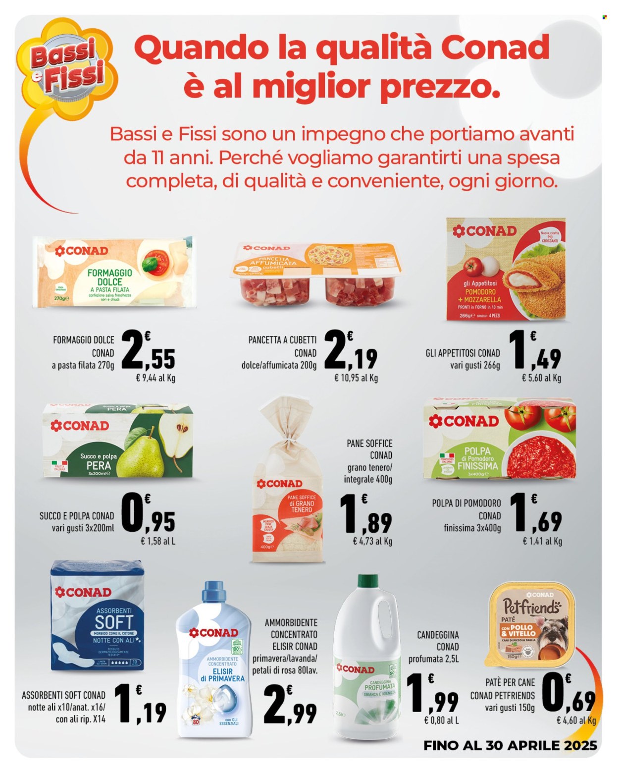 Volantino Conad - 19/2/2025 - 25/2/2025. Pagina 1