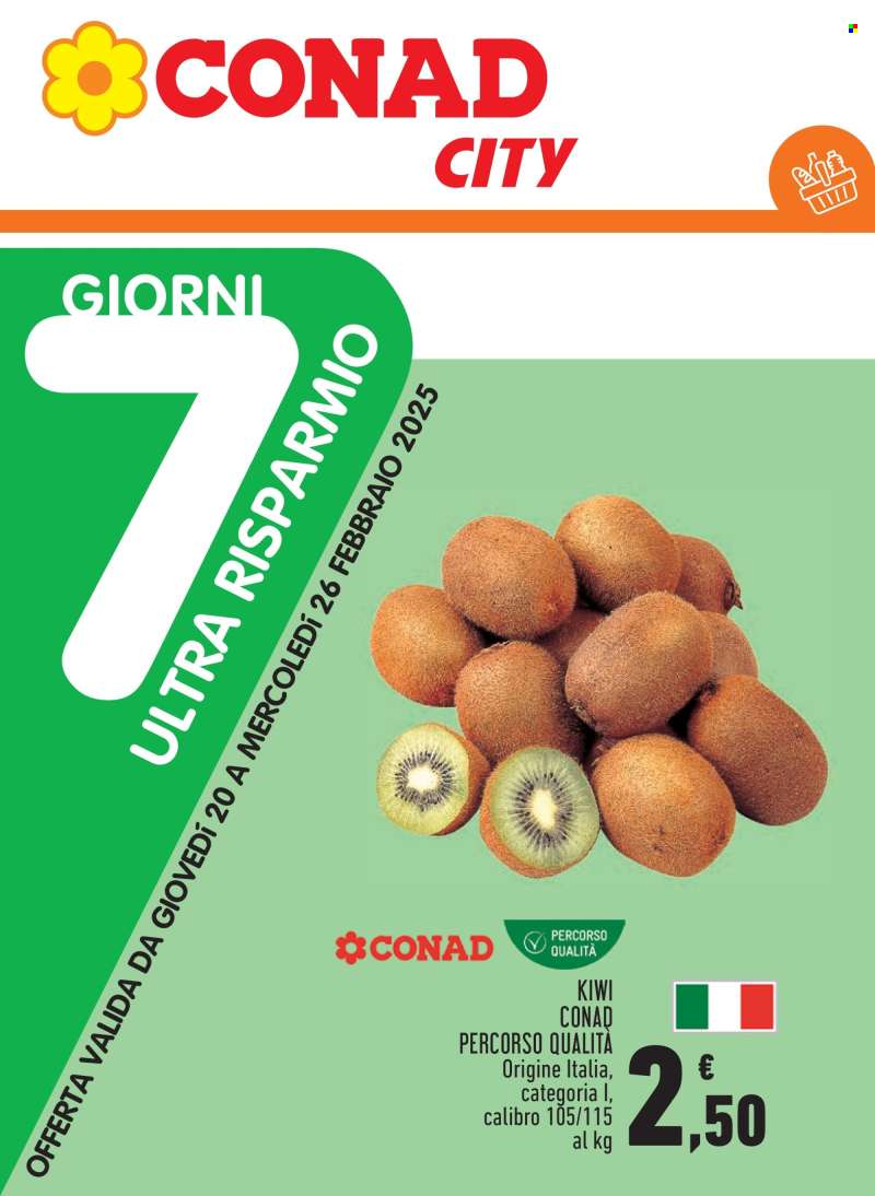 Volantino Conad - 20/2/2025 - 26/2/2025.