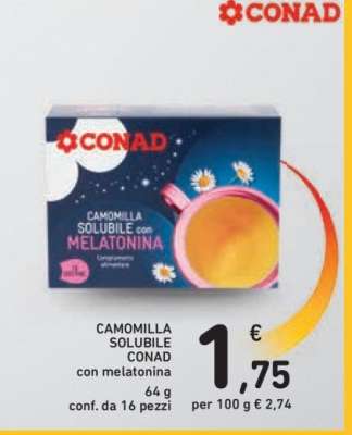 CAMOMILLA SOLUBILE CONAD