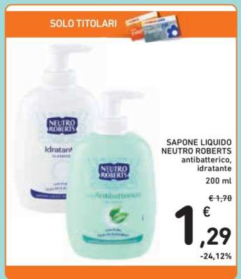 Sapone Liquido Neutro Roberts