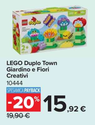 LEGO Duplo Town Giardino e Fiori Creativi