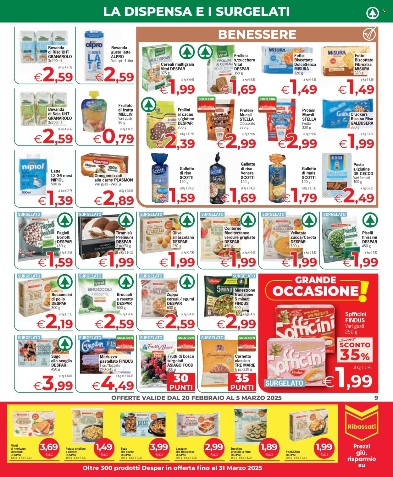 Volantino Eurospar - 20/2/2025 - 5/3/2025. Pagina 1