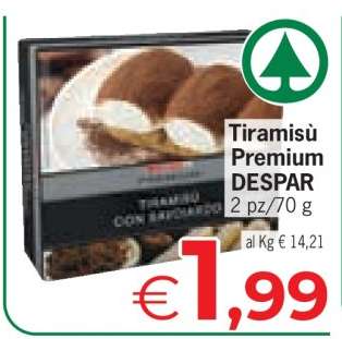 Tiramisù PREMIUM DESPAR