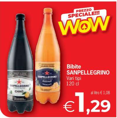 BIBITE SANPELLEGRINO