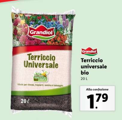 Terriccio universale bio