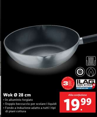 Wok Ø 28 cm