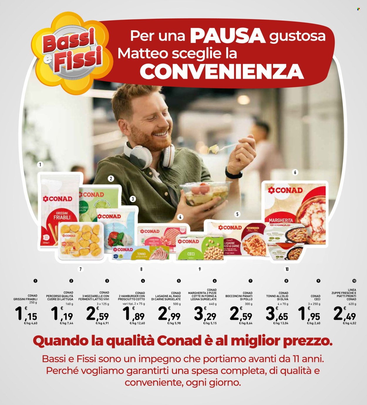 Volantino Spazio Conad - 20/2/2025 - 2/3/2025. Pagina 1