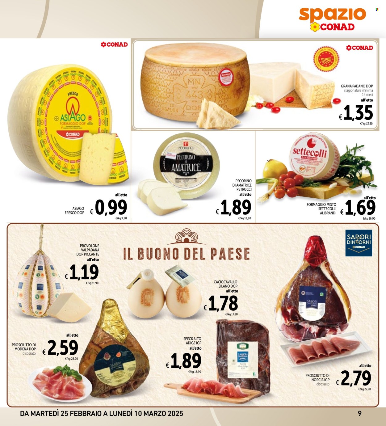 Volantino Spazio Conad - 25/2/2025 - 10/3/2025. Pagina 1