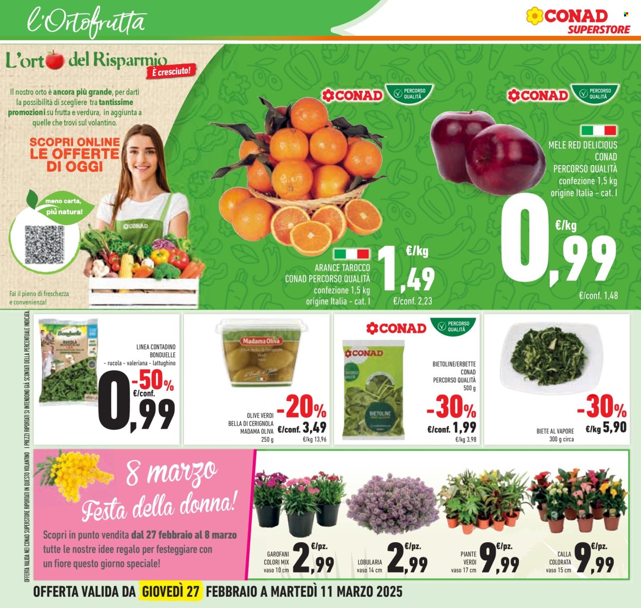 Volantino Conad Superstore - 27/2/2025 - 11/3/2025. Pagina 1