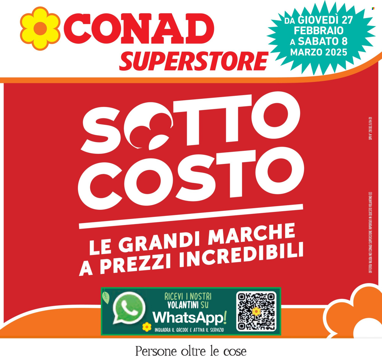 Volantino Conad Superstore - 27/2/2025 - 11/3/2025. Pagina 1