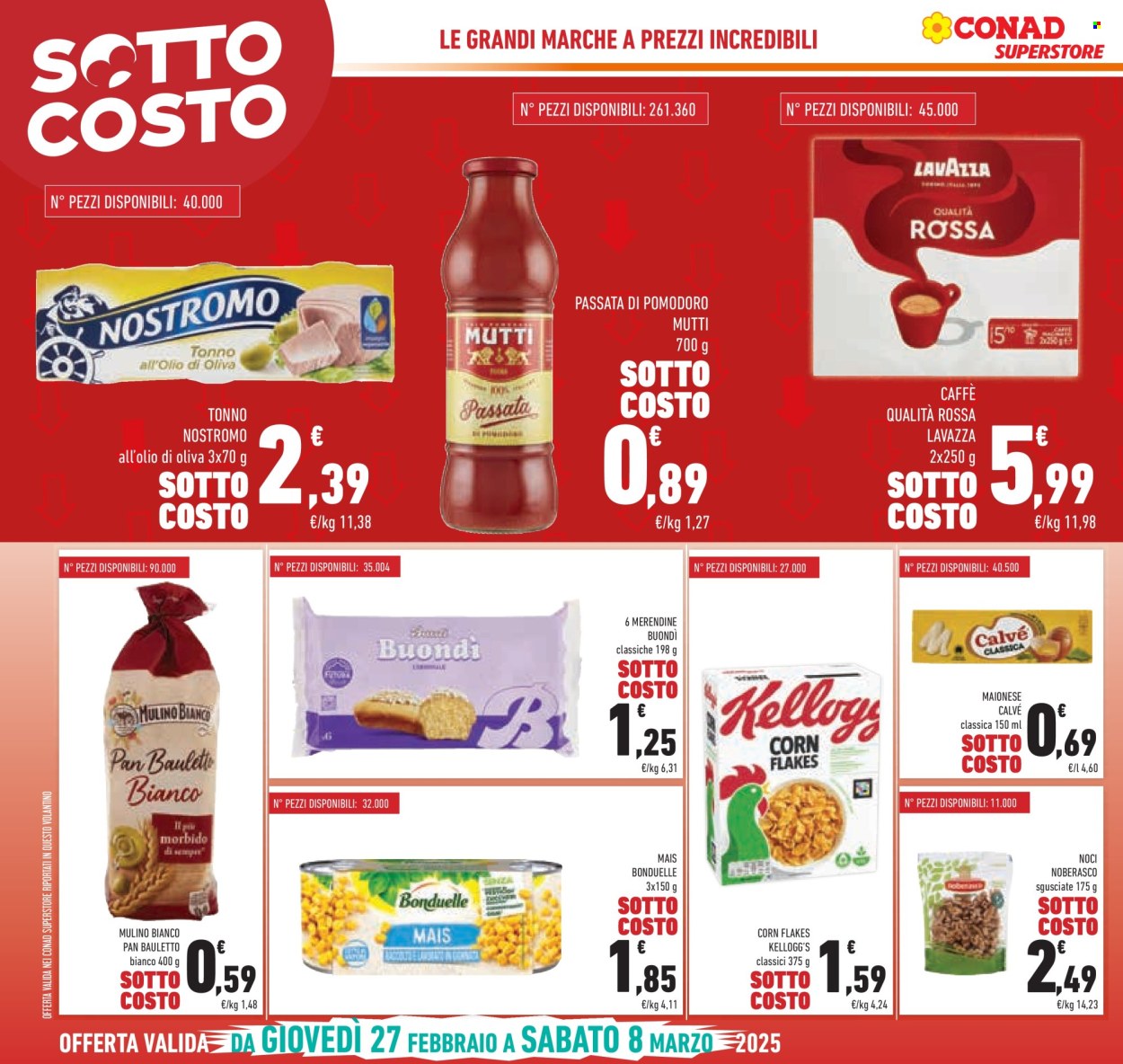 Volantino Conad Superstore - 27/2/2025 - 11/3/2025. Pagina 1