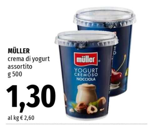 MÜLLER crema di yogurt assortito