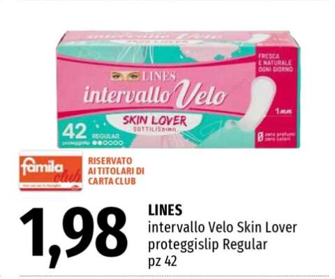 LINES intervallo Velo Skin Lover