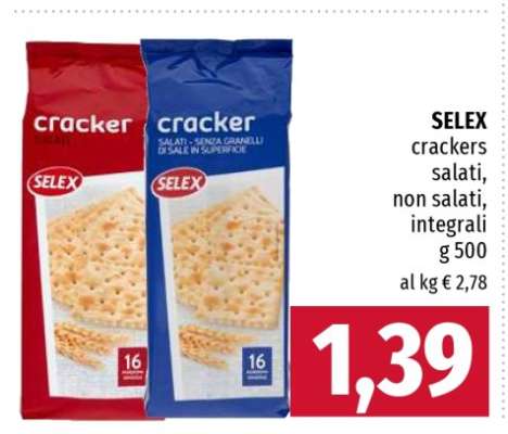 SELEX crackers