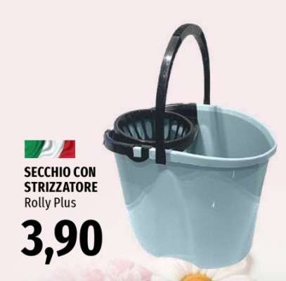 SECCHIO CON STRIZZATORE