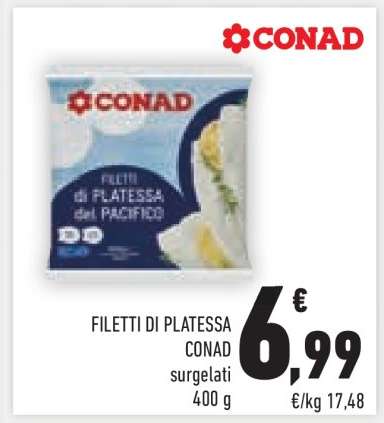 Filetti di Platessa Conad